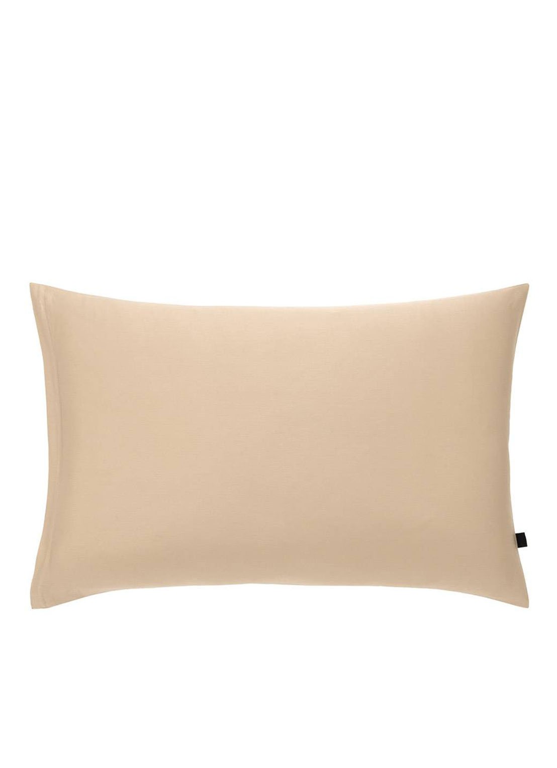 BOSS Kussensloop van satijn - 90TC - achterkant 3 beige