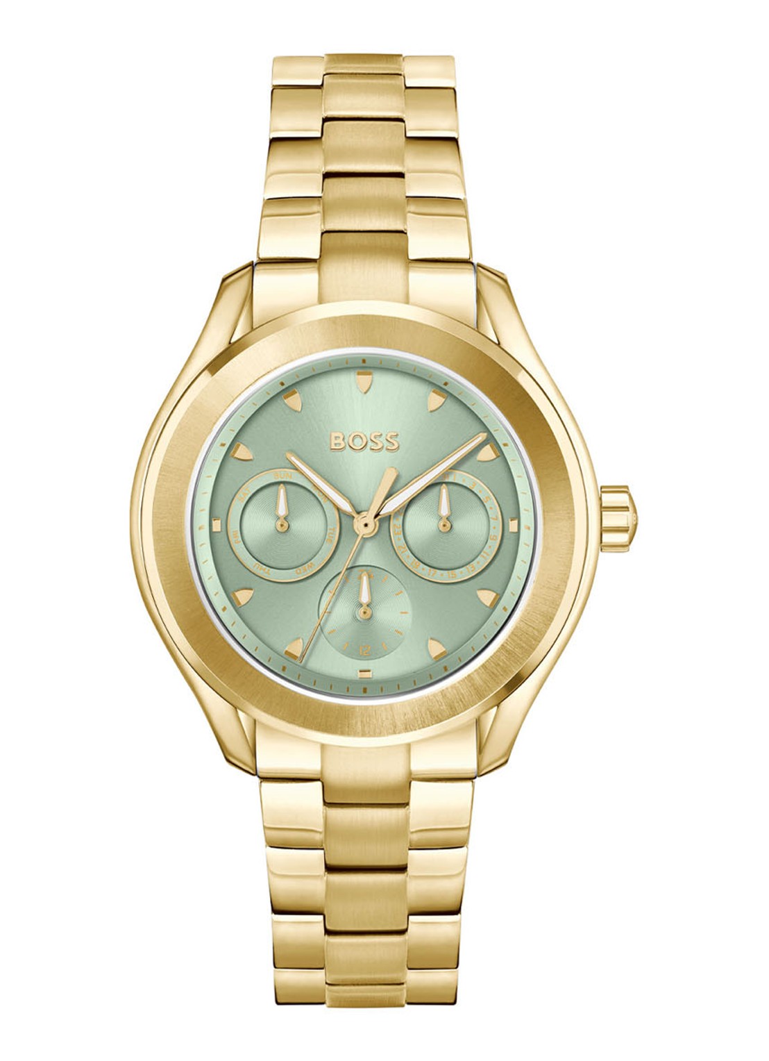 BOSS  Lida horloge HB1502745 - voorkant 3 goud