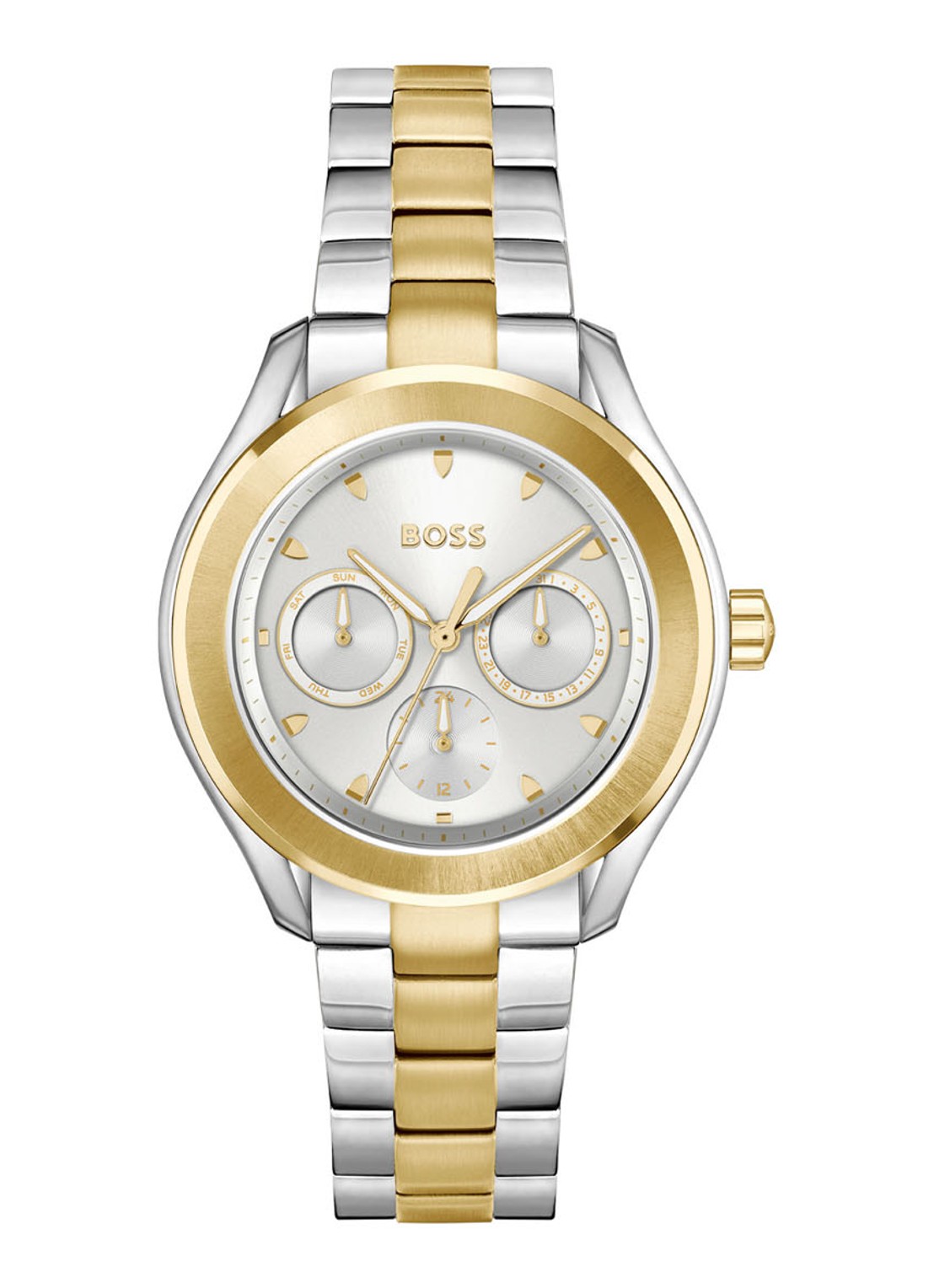 BOSS Lida horloge HB1502746 - voorkant zilver