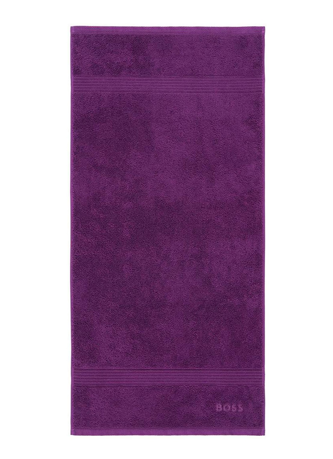 BOSS Loft badhanddoek - 700g/m² - 50 x 100 cm  - voorkant 2 paars