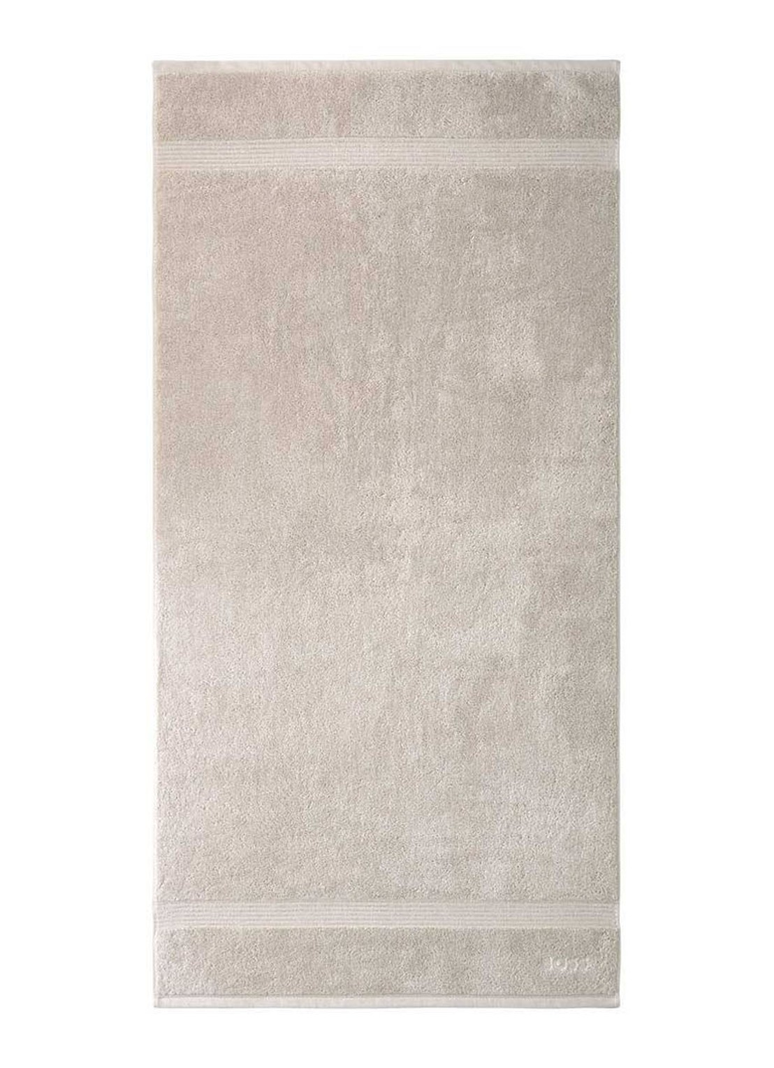BOSS Loft badhanddoek - 700g/m² - 70 x 140 cm  - voorkant grijsmele