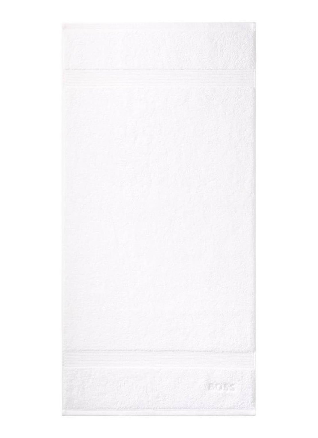BOSS Loft badhanddoek - 700g/m² - 50 x 100 cm  - voorkant 2 wit