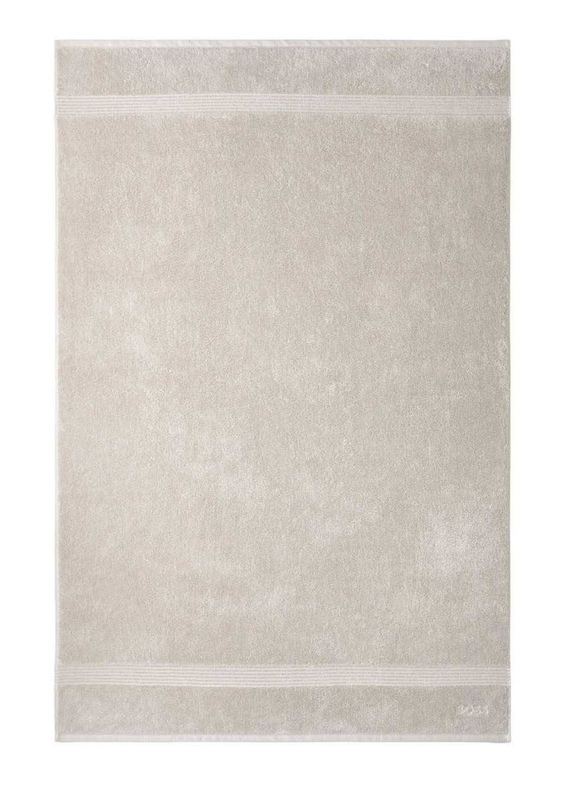 BOSS Loft badlaken - 100 x 150 cm - voorkant grijsmele