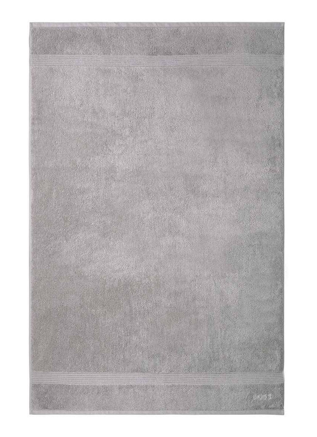 BOSS Loft badlaken - 100 x 150 cm - voorkant 2 grijs