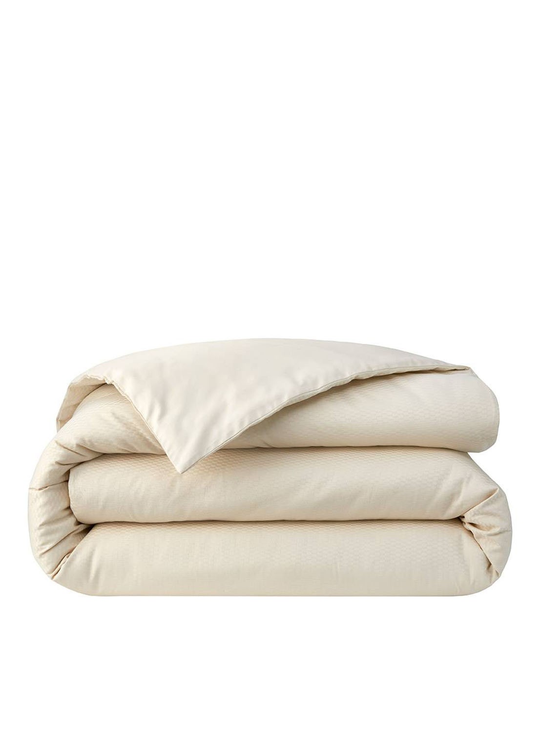 BOSS Loft dekbedovertrek van katoensatijn 300TC - exclusief kussensloop - voorkant 3 beige