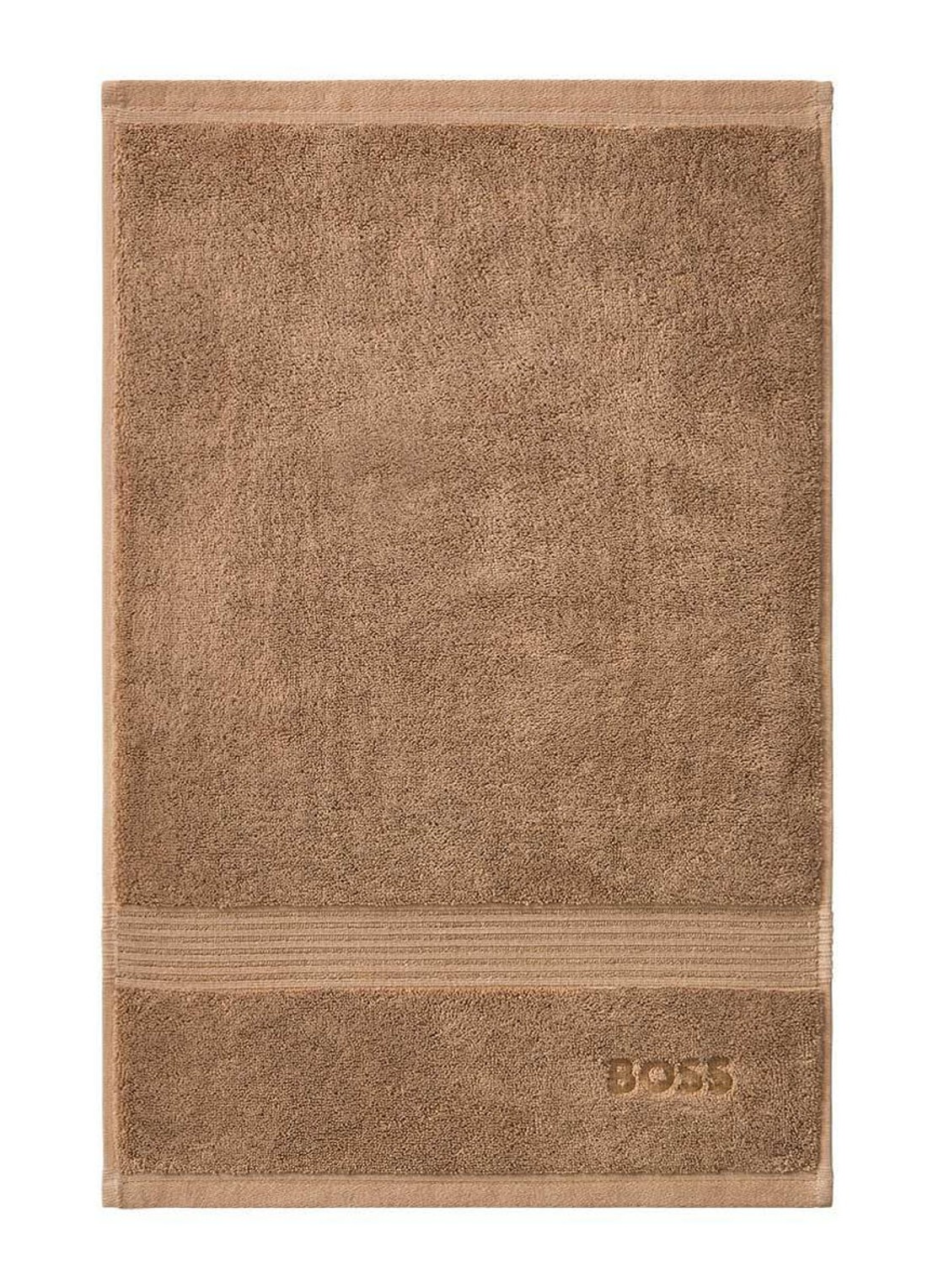 BOSS Loft gastendoek - 700g/m² - 40 x 60 cm  - voorkant 5 camel