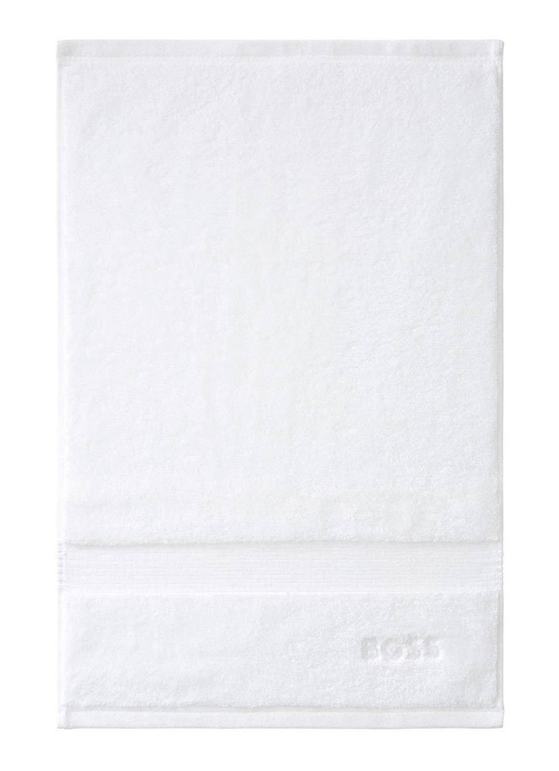 BOSS Loft gastendoek - 700g/m² - 40 x 60 cm  - voorkant wit