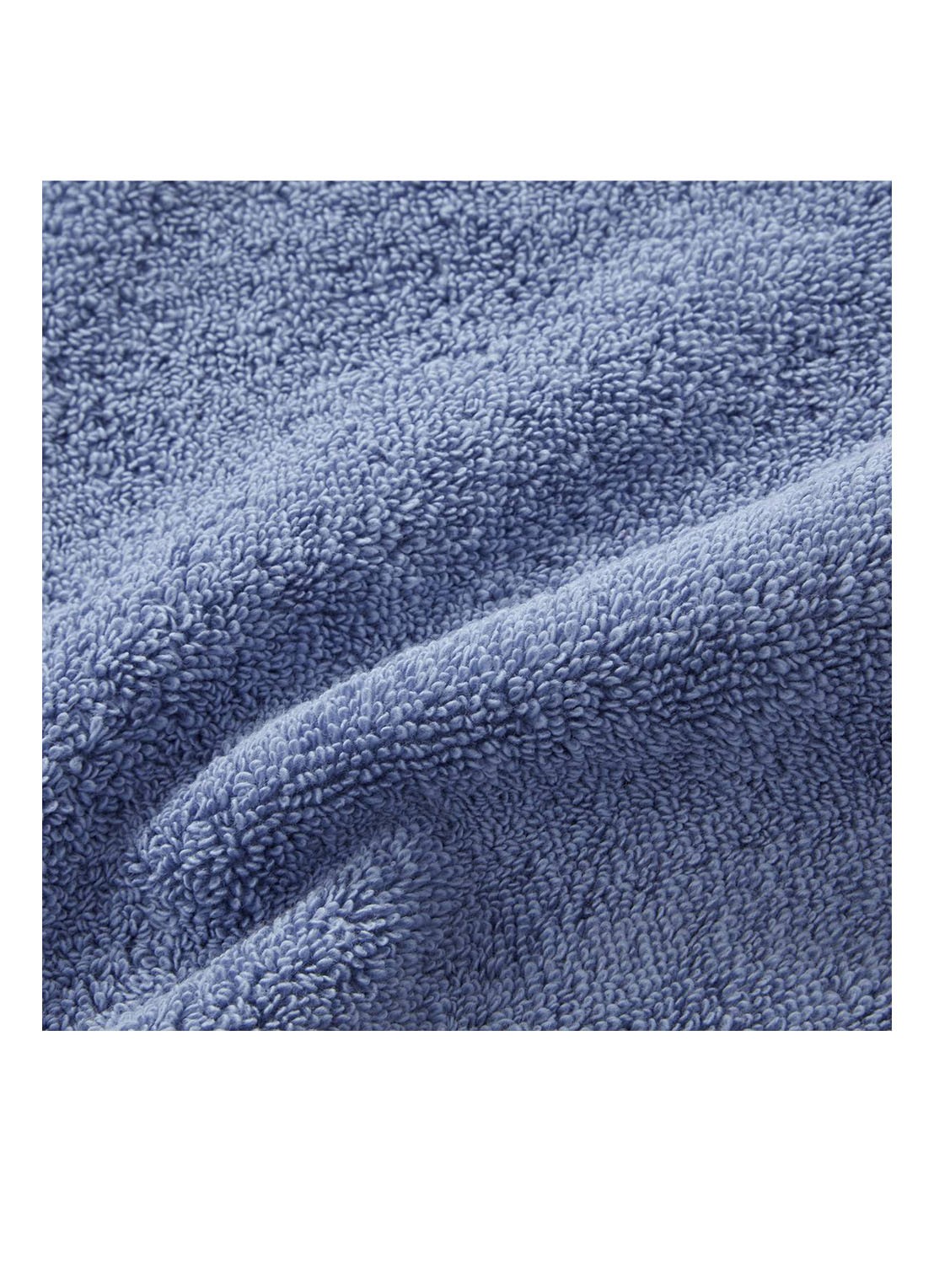 BOSS Loft gastendoek - 700g/m² - 40 x 60 cm  - detail lavendel
