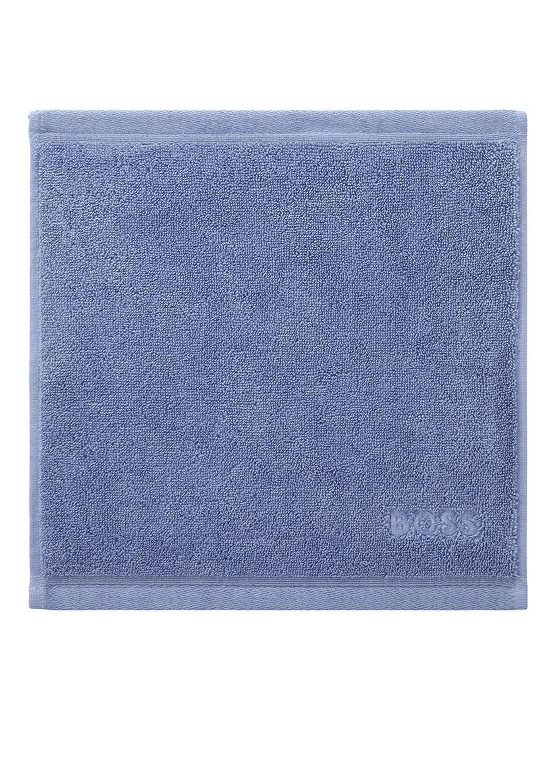BOSS Loft gastendoek - 700g/m² - 30 x 30 cm  - voorkant lichtblauw