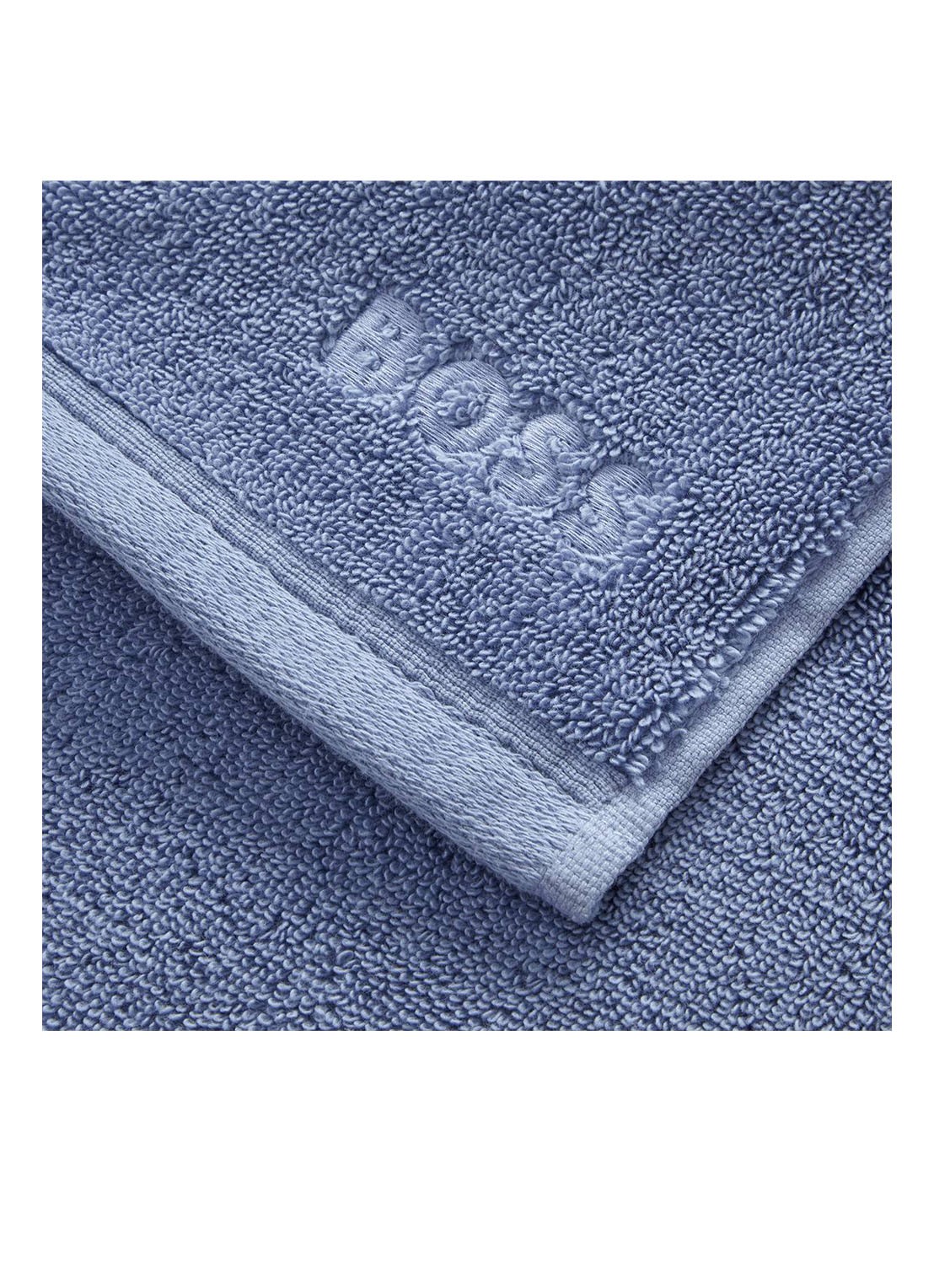 BOSS Loft gastendoek - 700g/m² - 30 x 30 cm  - voorkant 2 lichtblauw