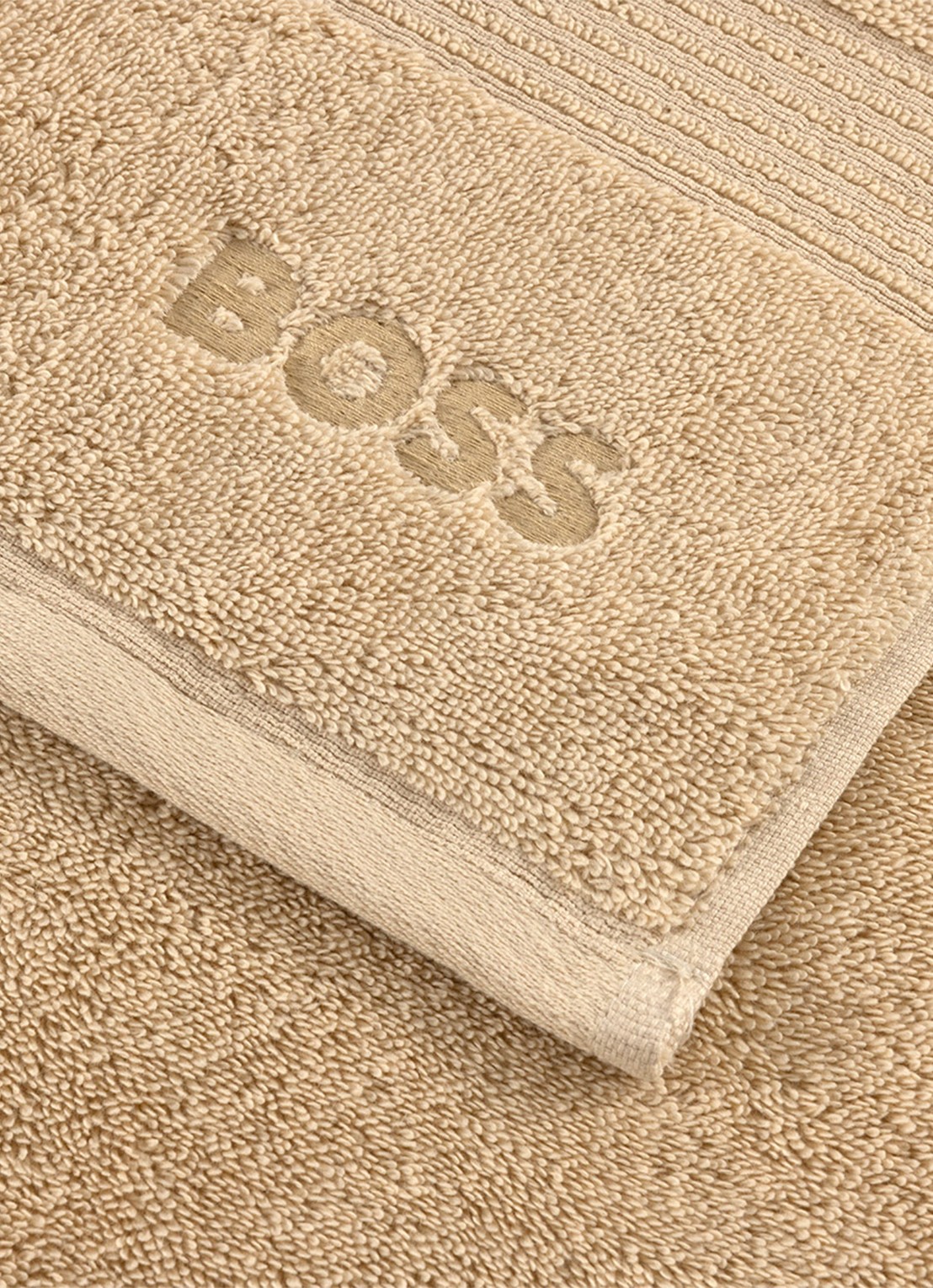BOSS Loft gastendoek - 700g/m² - 30 x 30 cm  - voorkant 4 creme