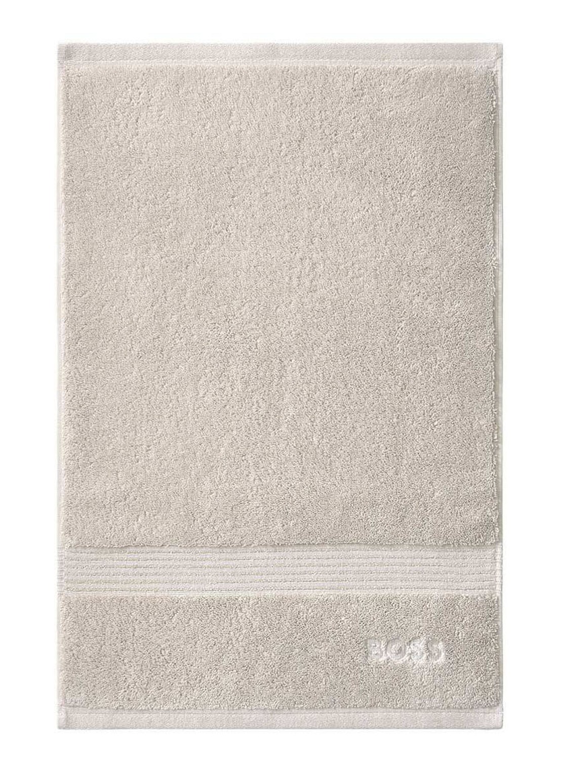BOSS Loft gastendoek - 700g/m² - 40 x 60 cm  - voorkant grijsmele