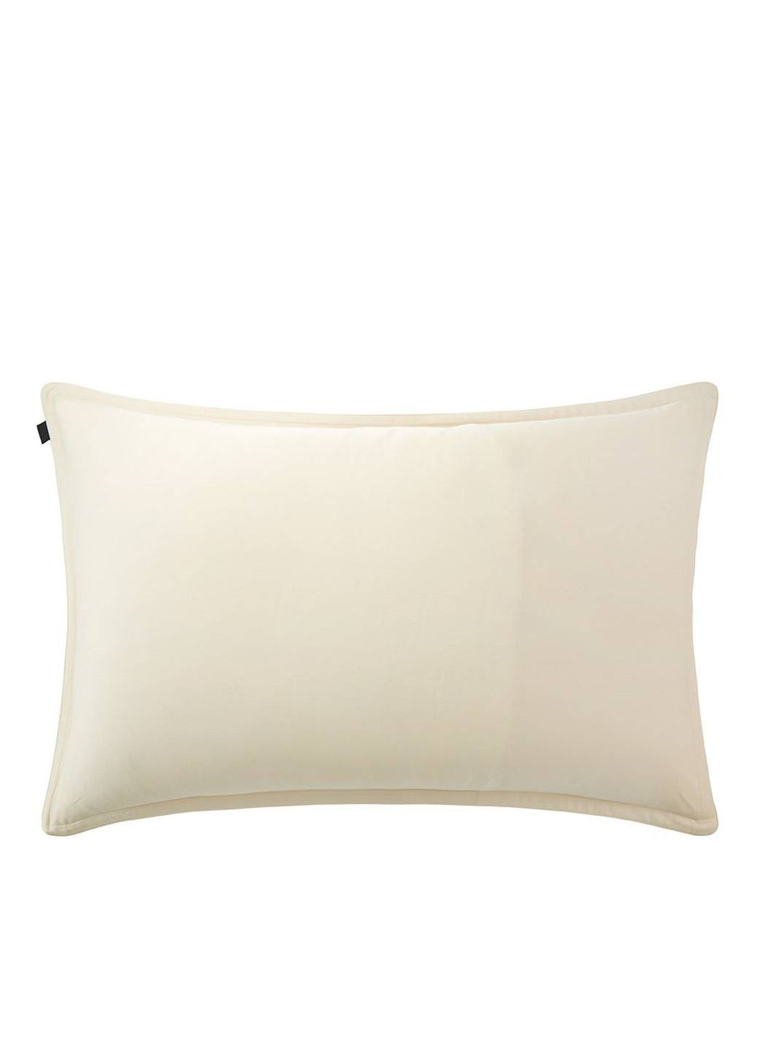 BOSS Loft kussensloop van katoensatijn 300TC - voorkant 2 beige
