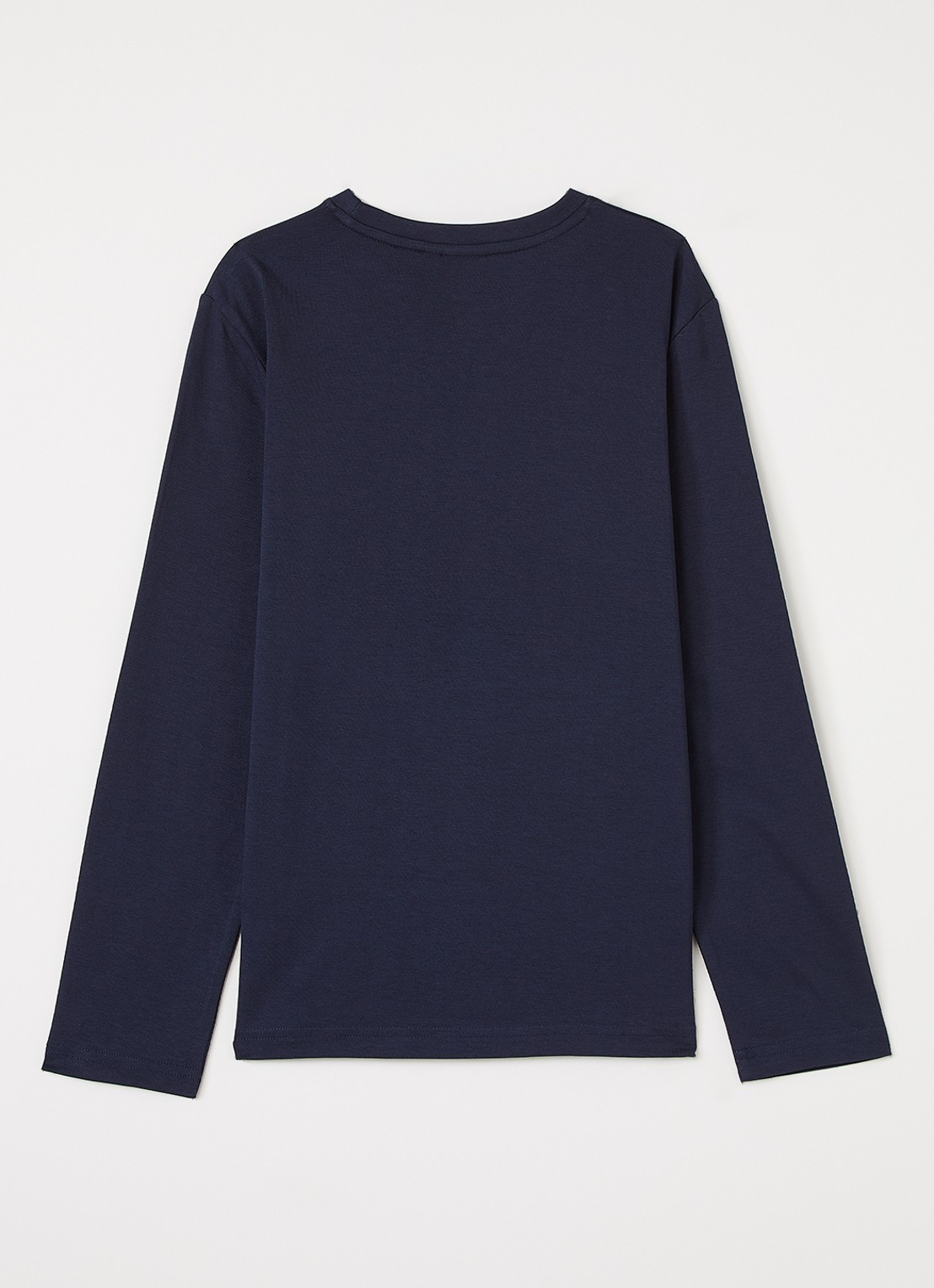 BOSS Longsleeve met logo - voorkant 2 donkerblauw