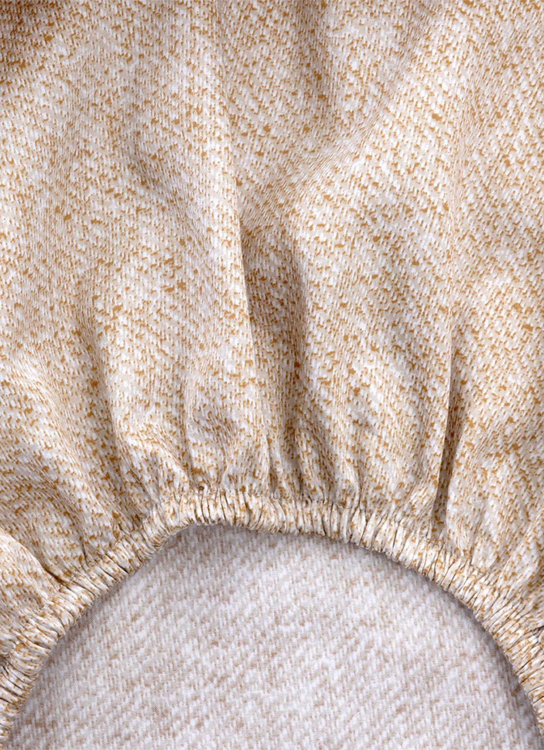 BOSS Loomis hoeslaken 120TC, hoekhoogte 35 cm - achterkant 2 beige