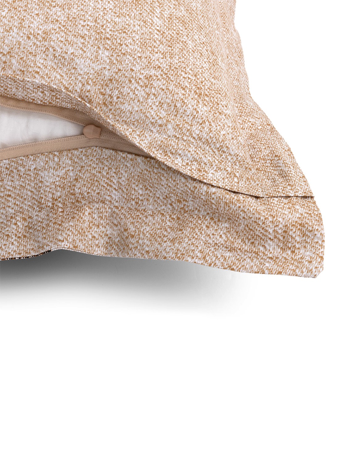 BOSS Loomis kussensloop 120TC - achterkant 2 beige