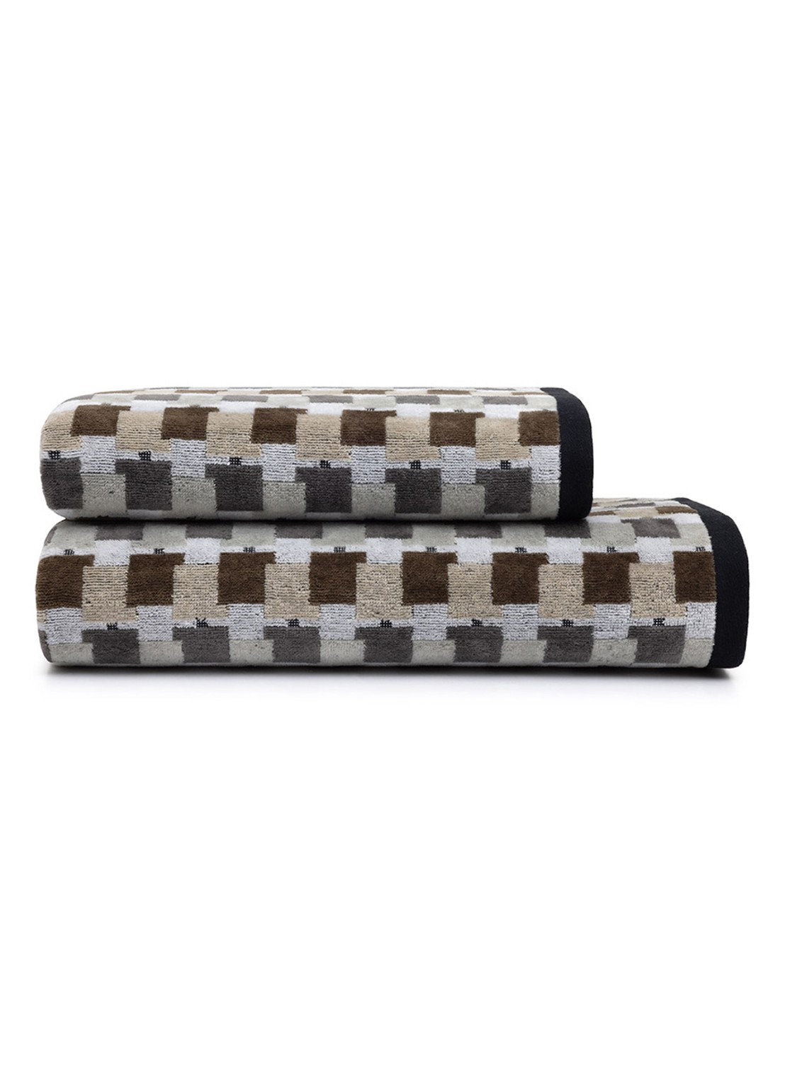 BOSS Lucio badhanddoek - 55 x 100 cm - detail 3 beige