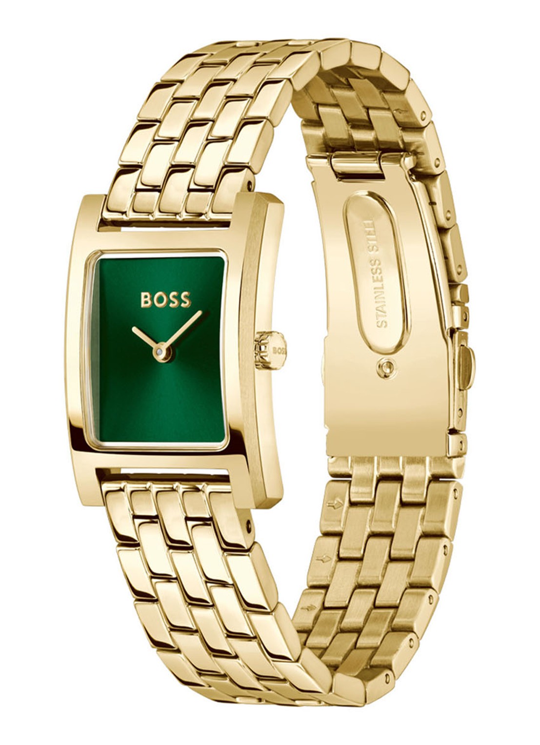 BOSS Lucy horloge HB1502785  - detail goud