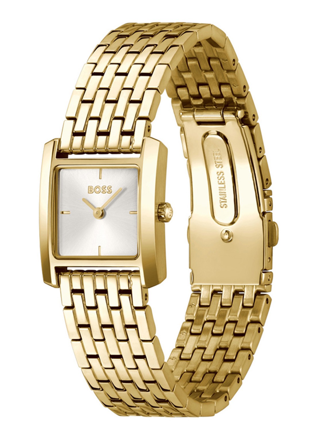 BOSS Lucy Scala horloge HB1502845  - detail 3 goud