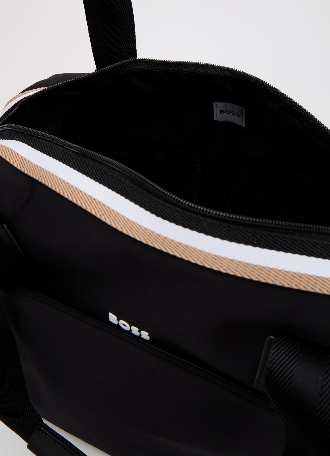 BOSS Luiertas met logo - detail 2 zwart