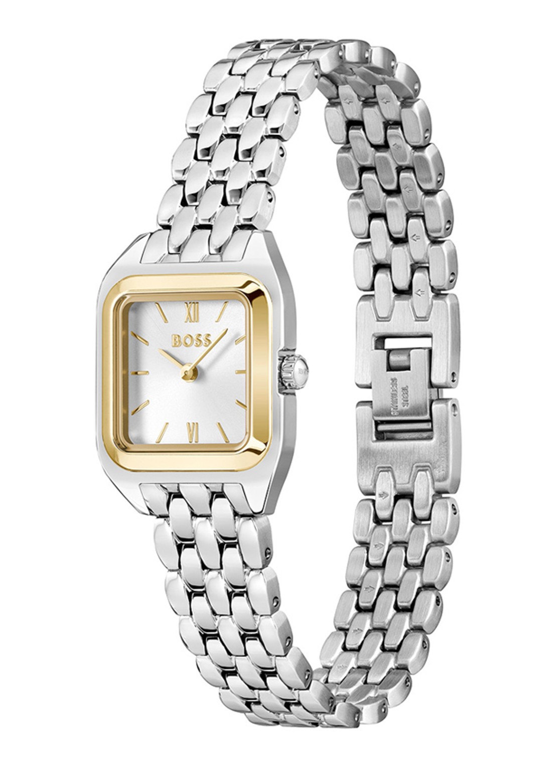 BOSS Mae Petite horloge HB1502821  - detail 3 zilver