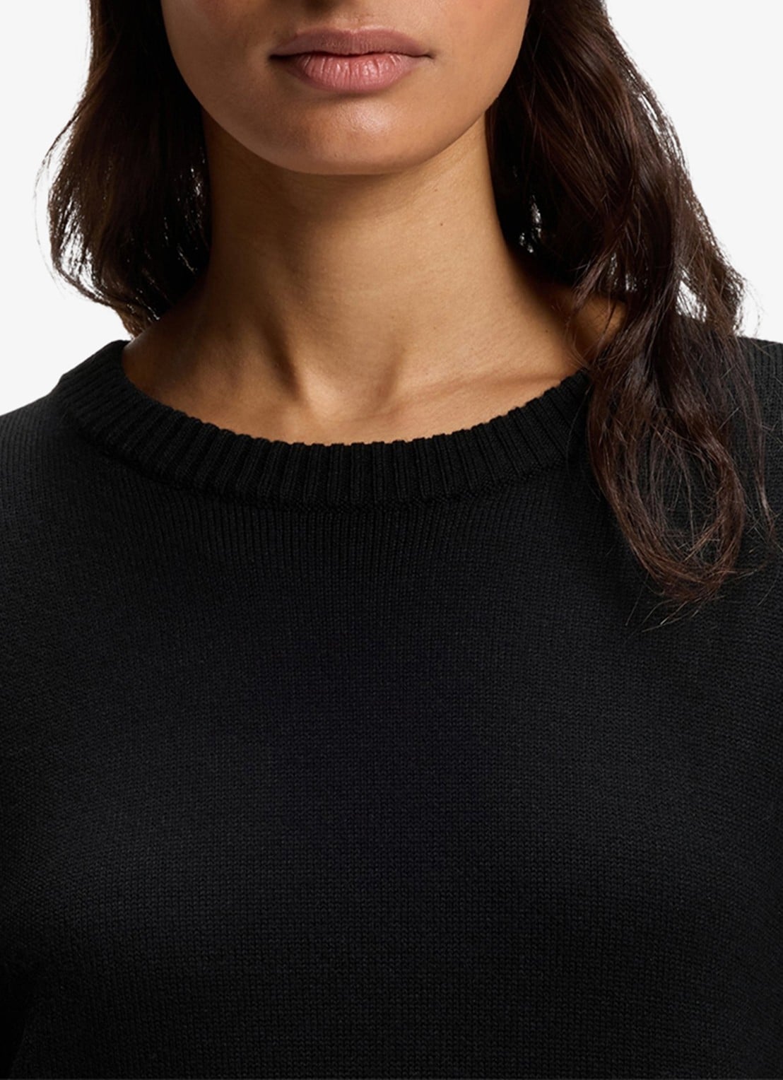 BOSS Mini trui-jurk met logo - detail 3 zwart