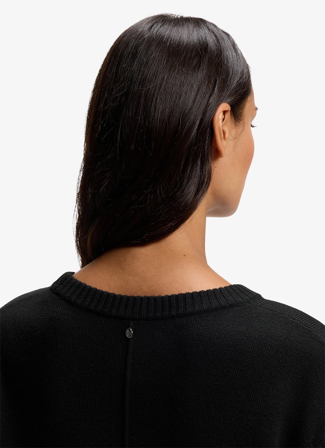 BOSS Mini trui-jurk met logo - detail 4 zwart
