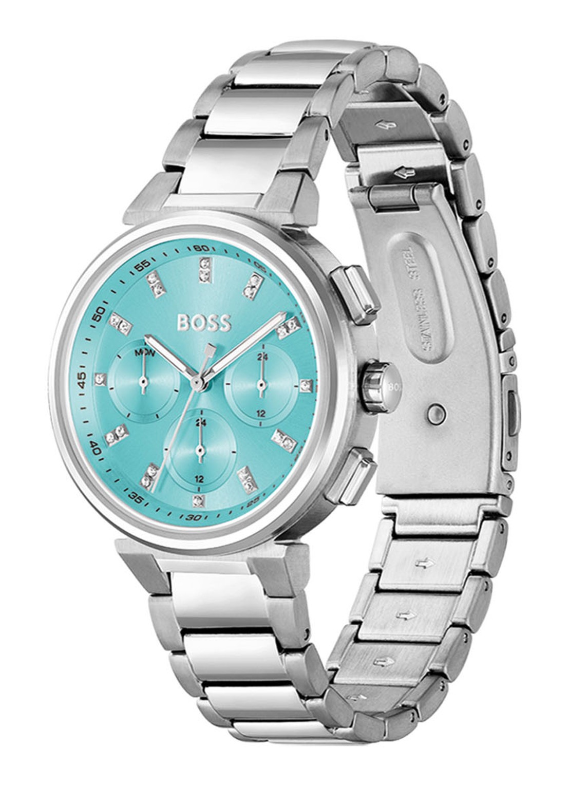 BOSS  One horloge HB1502763 - detail 2 zilver