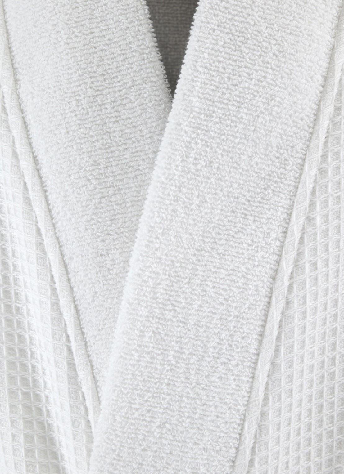 BOSS Onsen badjas - detail 3 wit