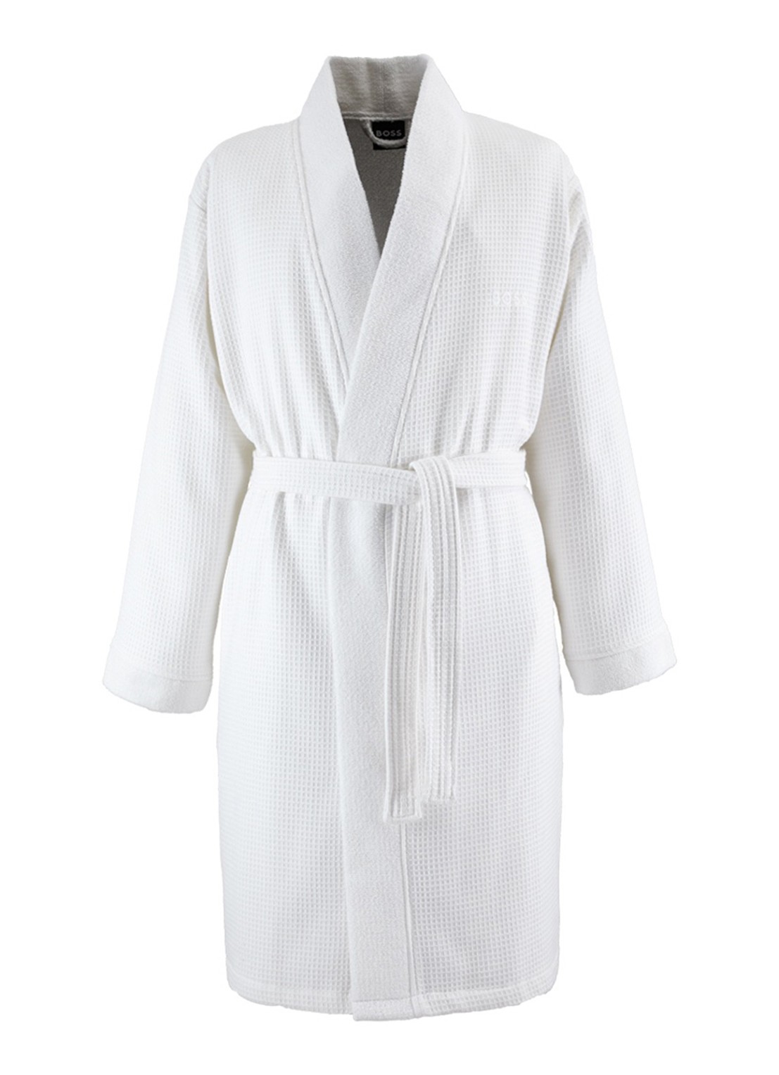 BOSS Onsen badjas - voorkant wit