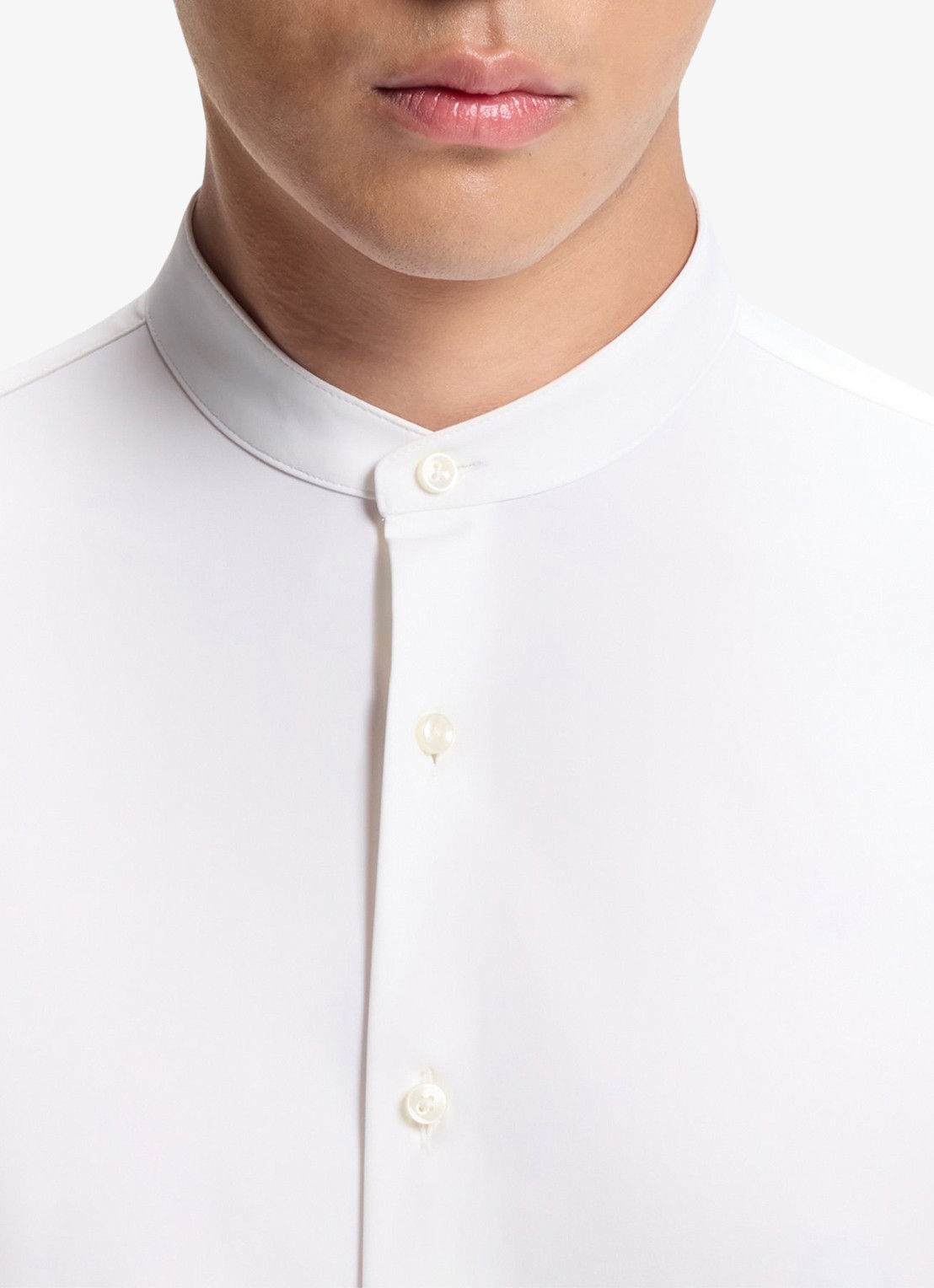 BOSS P-Hank slim fit overhemd met stretch - detail 6 wit