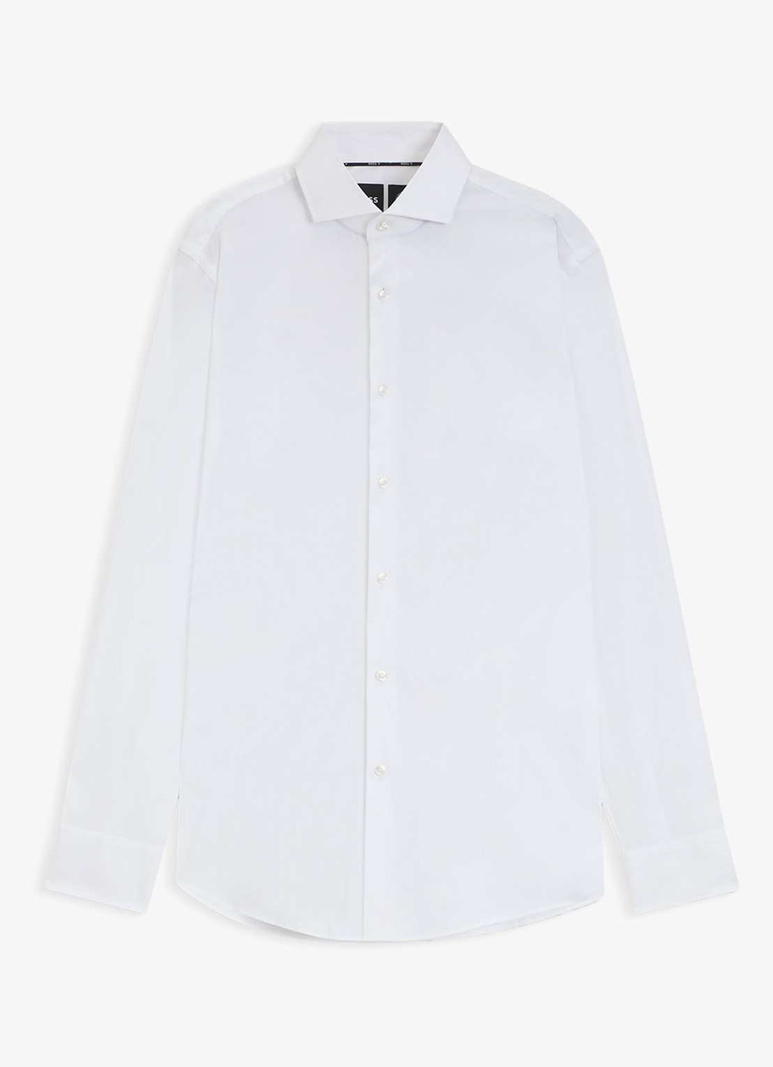 BOSS P-Hank-Spread slim fit overhemd - voorkant wit