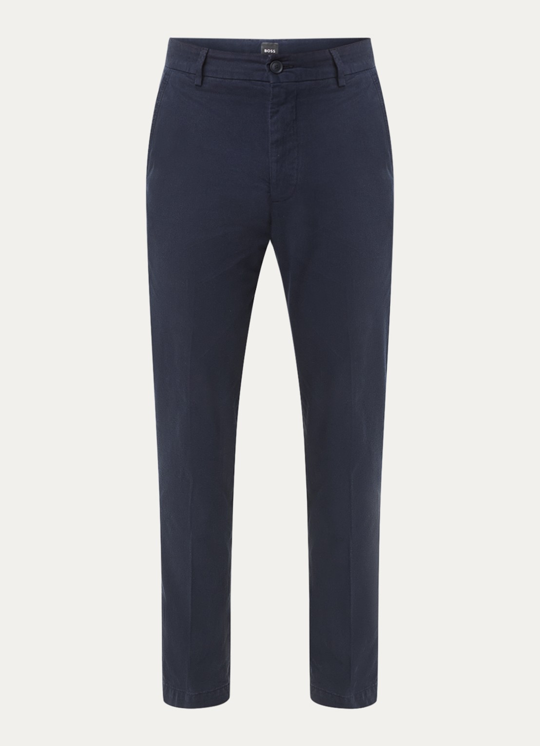 BOSS P-Kaiton slim fit chino  - voorkant 3 donkerblauw