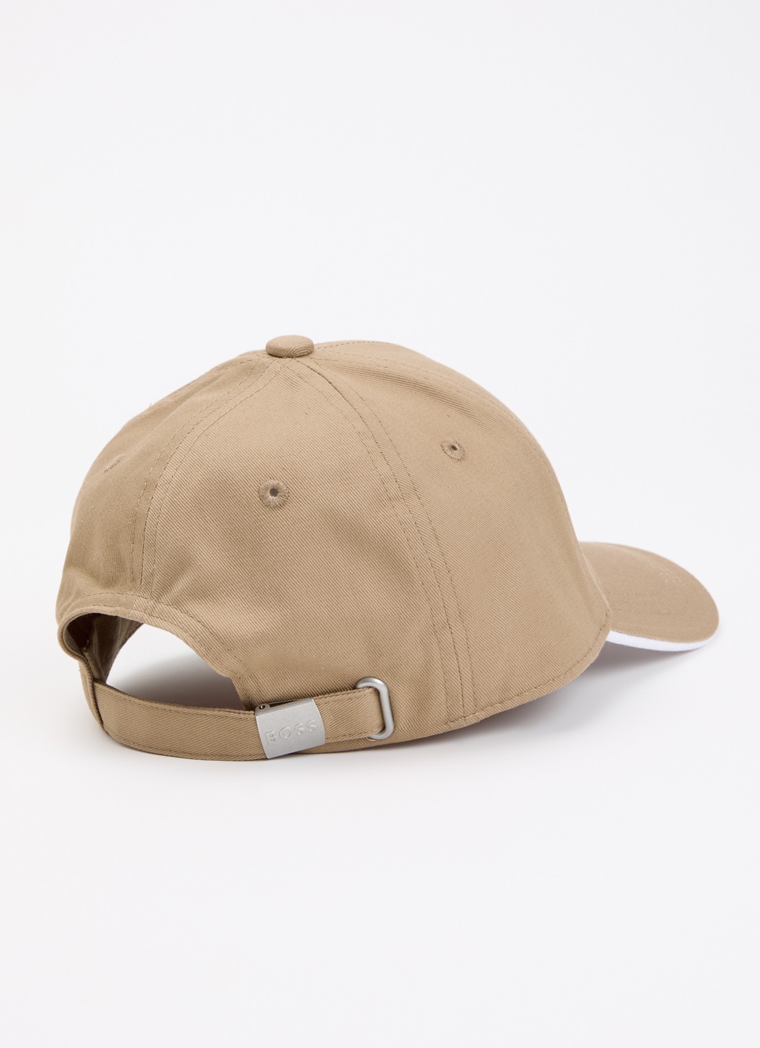 BOSS Pet met logo - detail camel