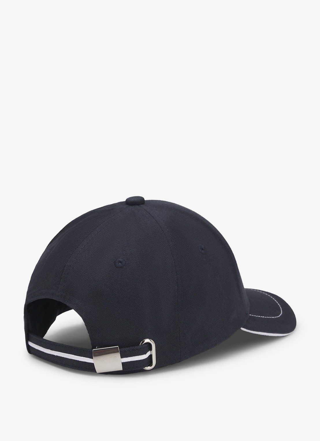 BOSS Pet met logoborduring  - achterkant 4 donkerblauw