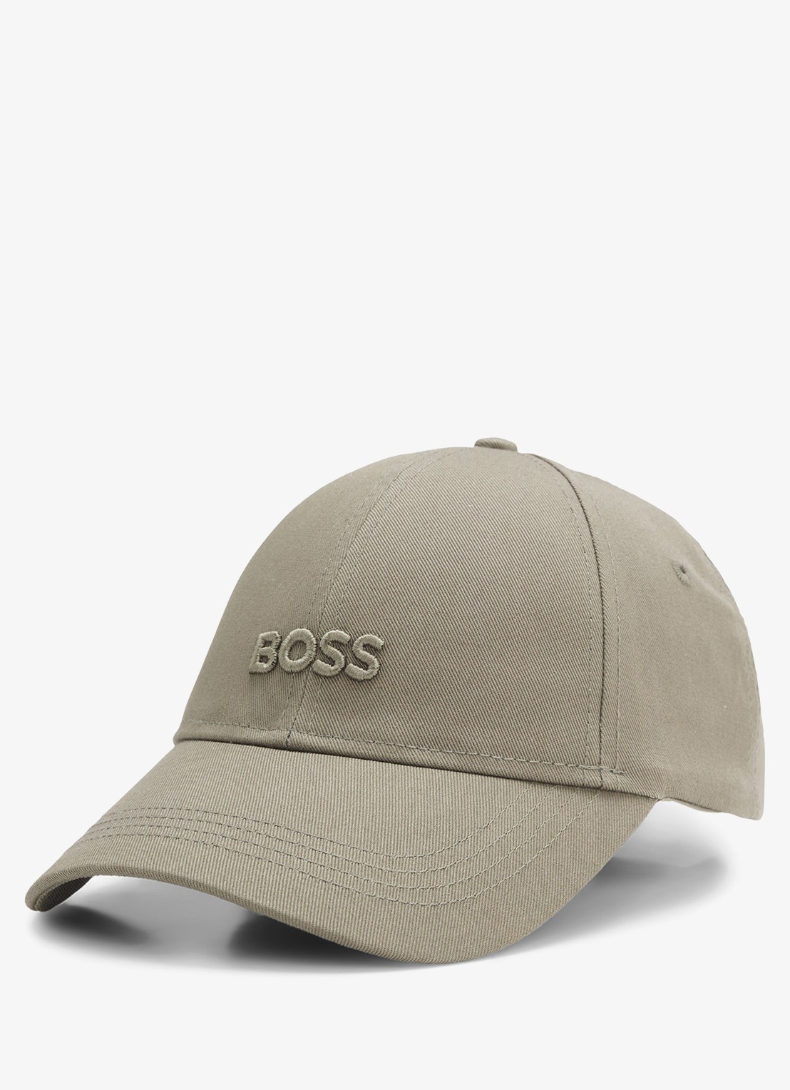 BOSS Pet met logoborduring - detail 2 dark green-308 / groen