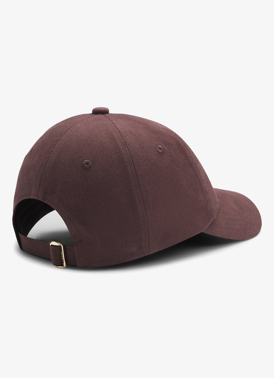 BOSS Pet met logopatch - achterkant dark brown-206 / bruin