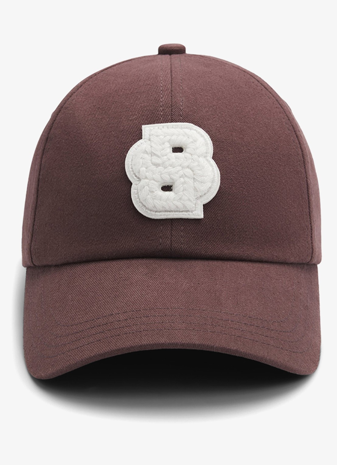 BOSS Pet met logopatch - detail 3 dark brown-206 / bruin