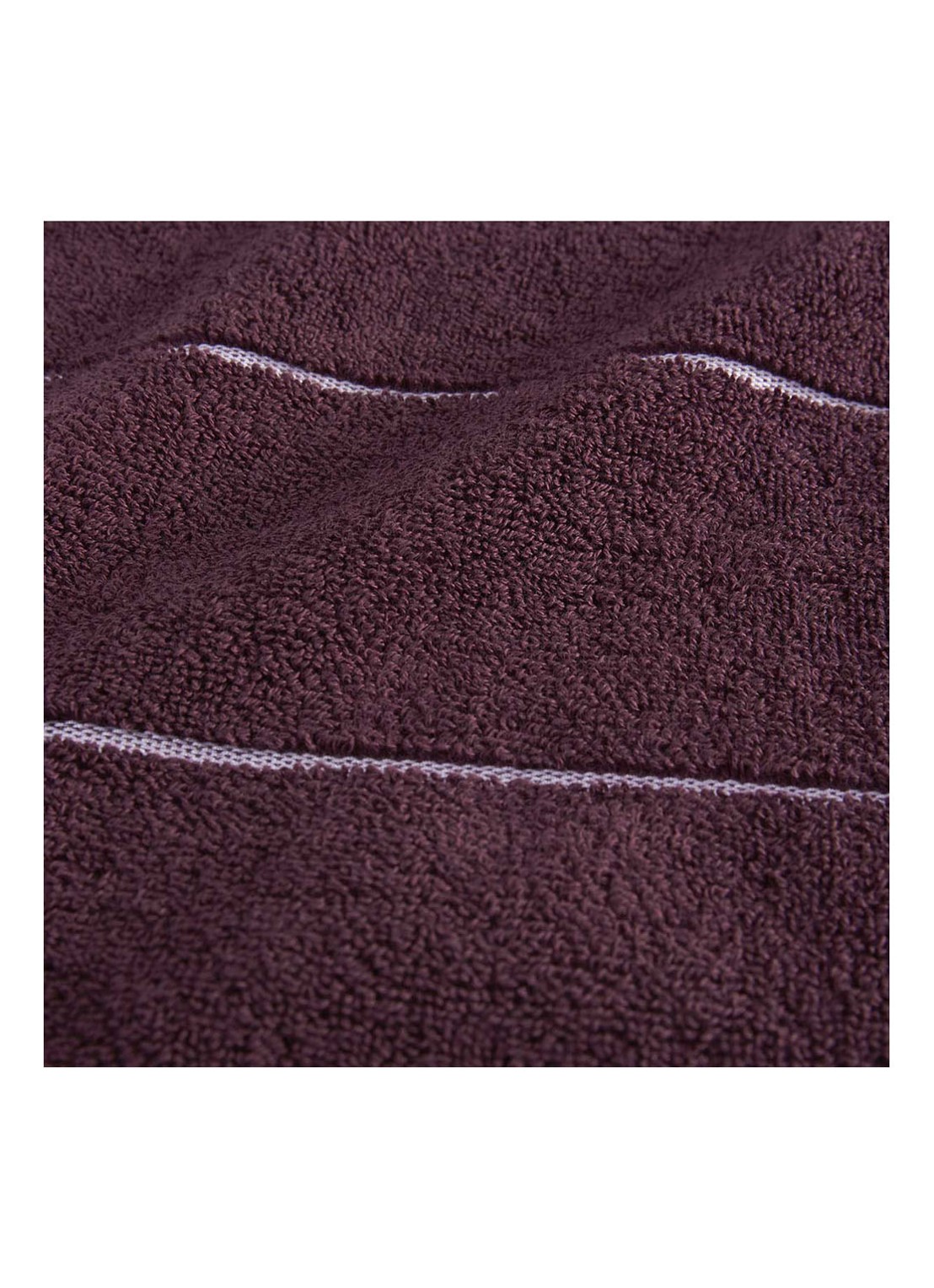 BOSS Plain badhanddoek - 600 g/m2 - 50 x 100 cm - detail 5 bordeauxrood