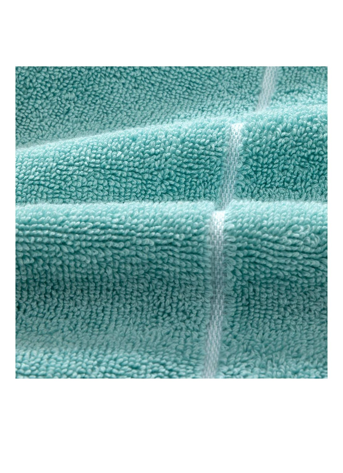 BOSS Plain badhanddoek - 600 g/m2 - 50 x 100 cm - detail 3 turquoise