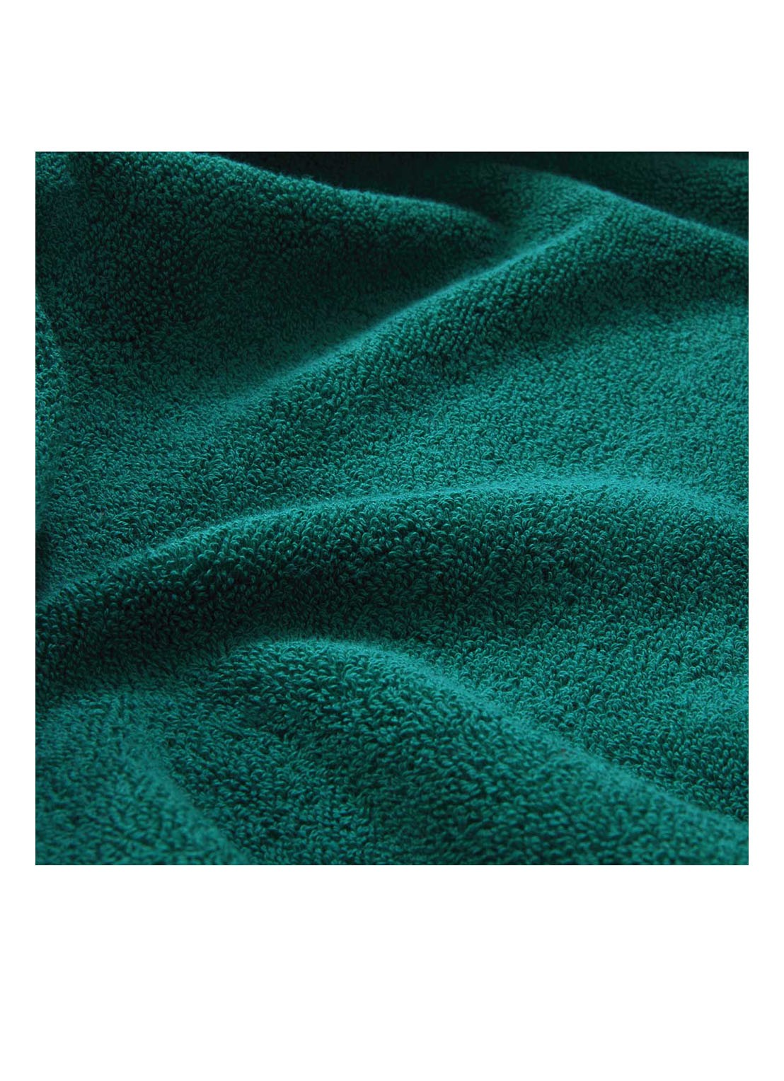 BOSS Plain badlaken - 600 gr/m2 - 100 x 150 cm - detail 2 donkergroen