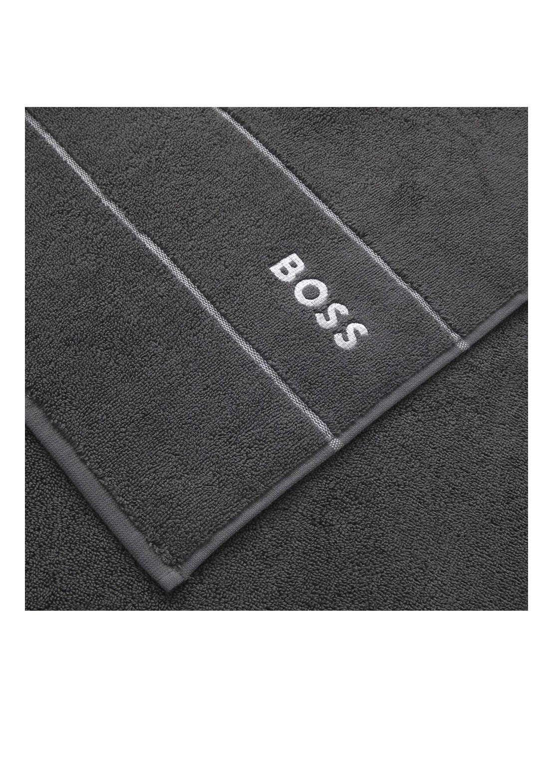 BOSS Plain badlaken - 600 gr/m2 - 100 x 150 cm - detail 3 donkergrijs