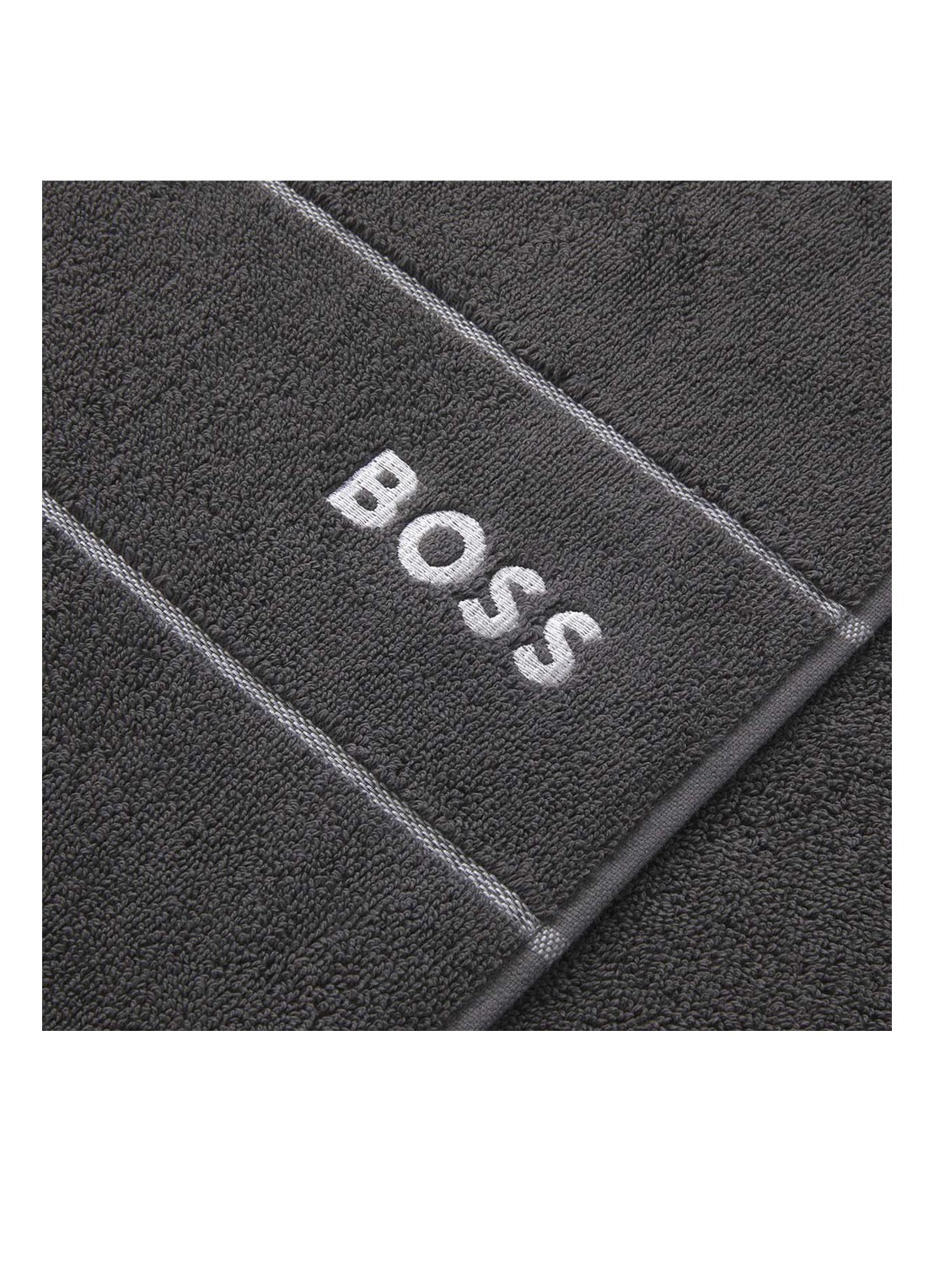 BOSS Plain badlaken - 600 gr/m2 - 100 x 150 cm - detail 4 donkergrijs