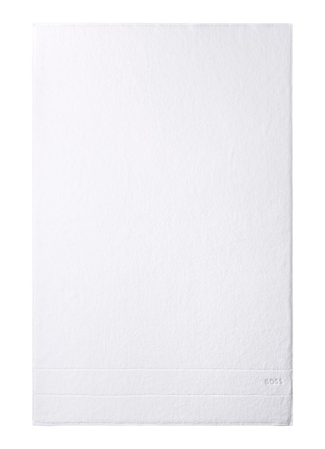 BOSS Plain badlaken - 600 gr/m2 - 100 x 150 cm - voorkant wit