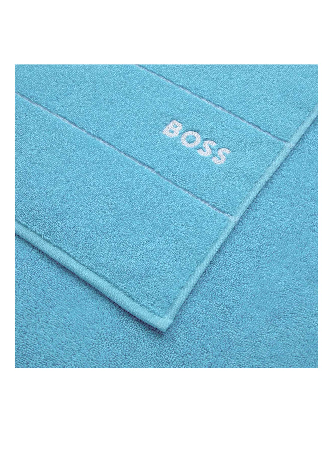 BOSS Plain badlaken - 600 gr/m2 - 100 x 150 cm - detail 3 blauw