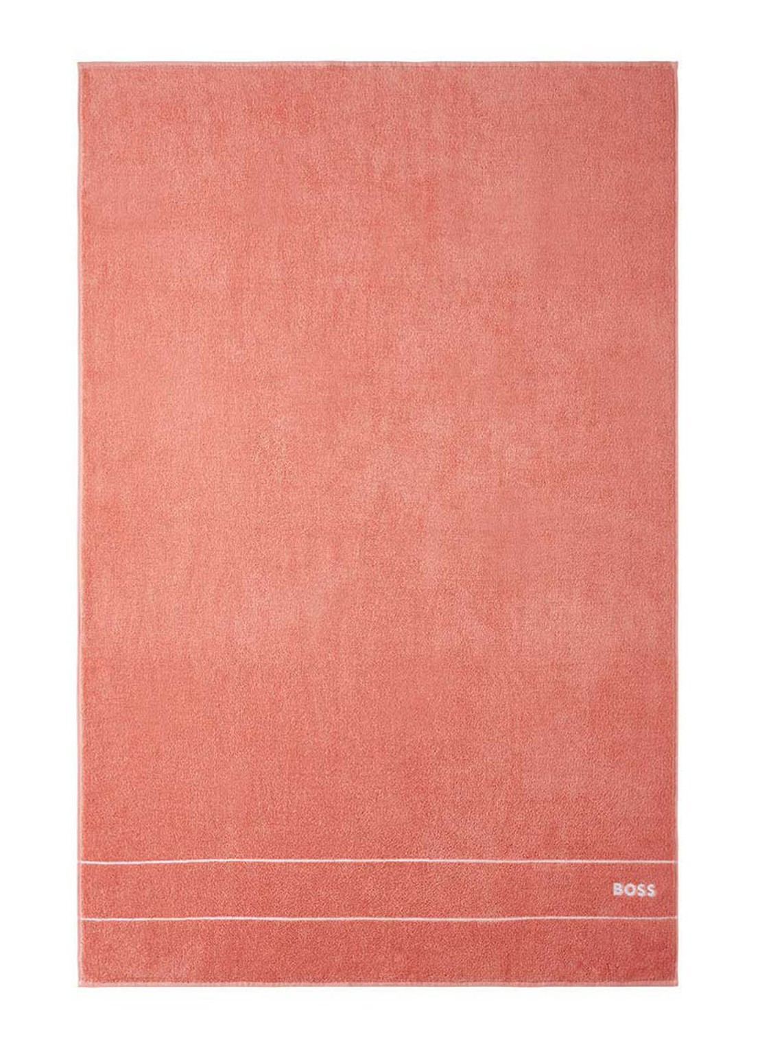 BOSS Plain badlaken - 600 gr/m2 - 100 x 150 cm - voorkant 4 perzikroze