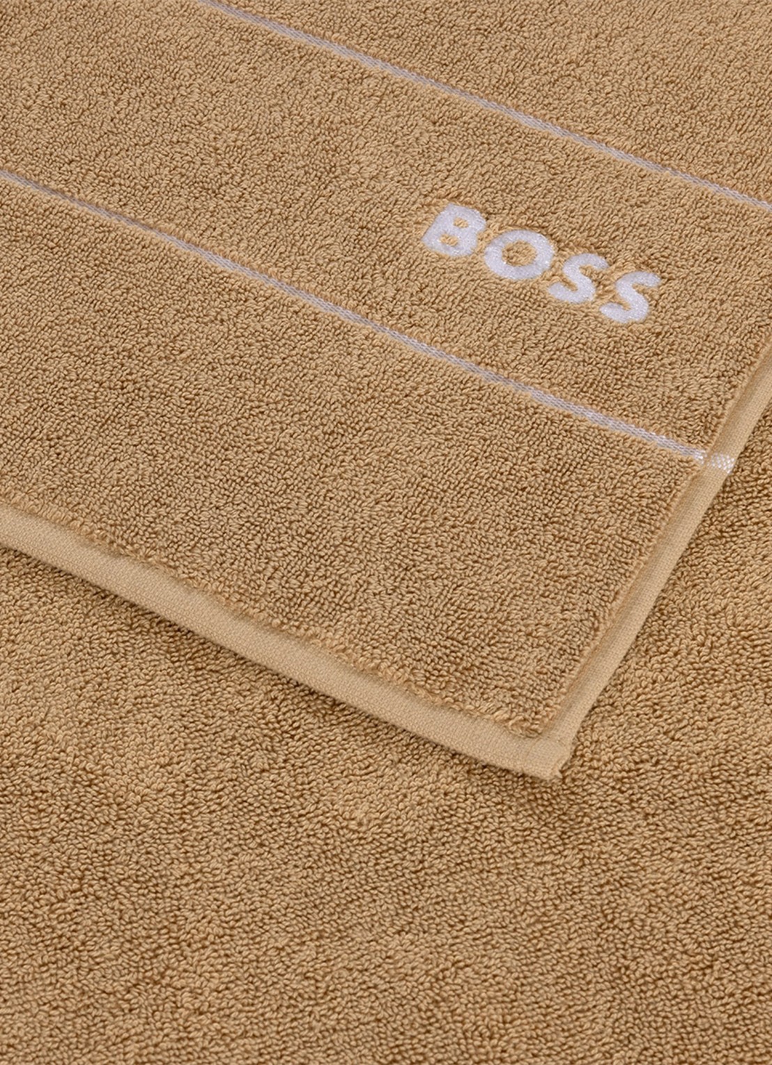 BOSS Plain badlaken - 600 gr/m2 - 100 x 150 cm - voorkant 4 bruin