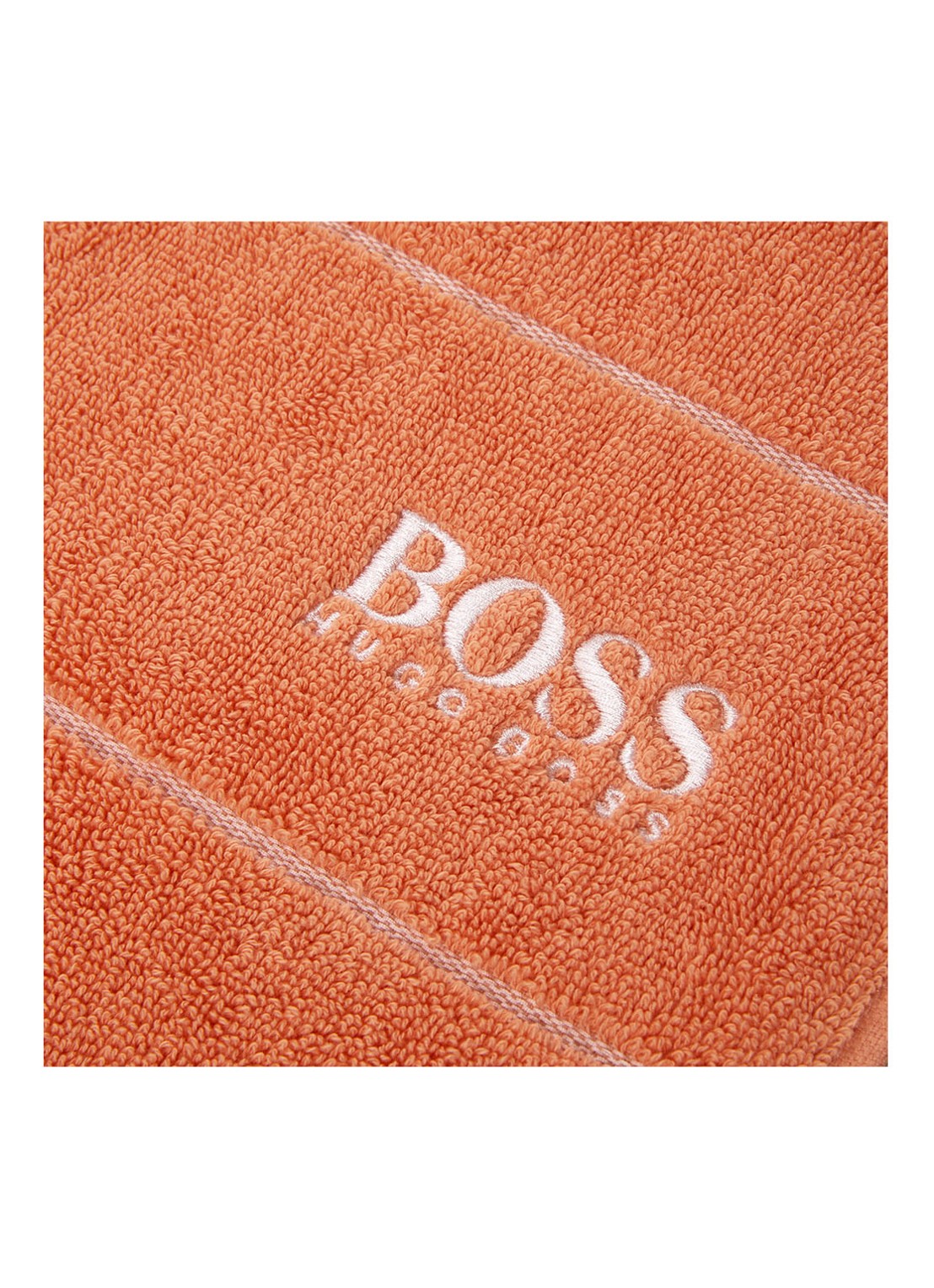 BOSS Plain badlaken - 600 gr/m2 - 70 x 140 cm - detail 3 oranje