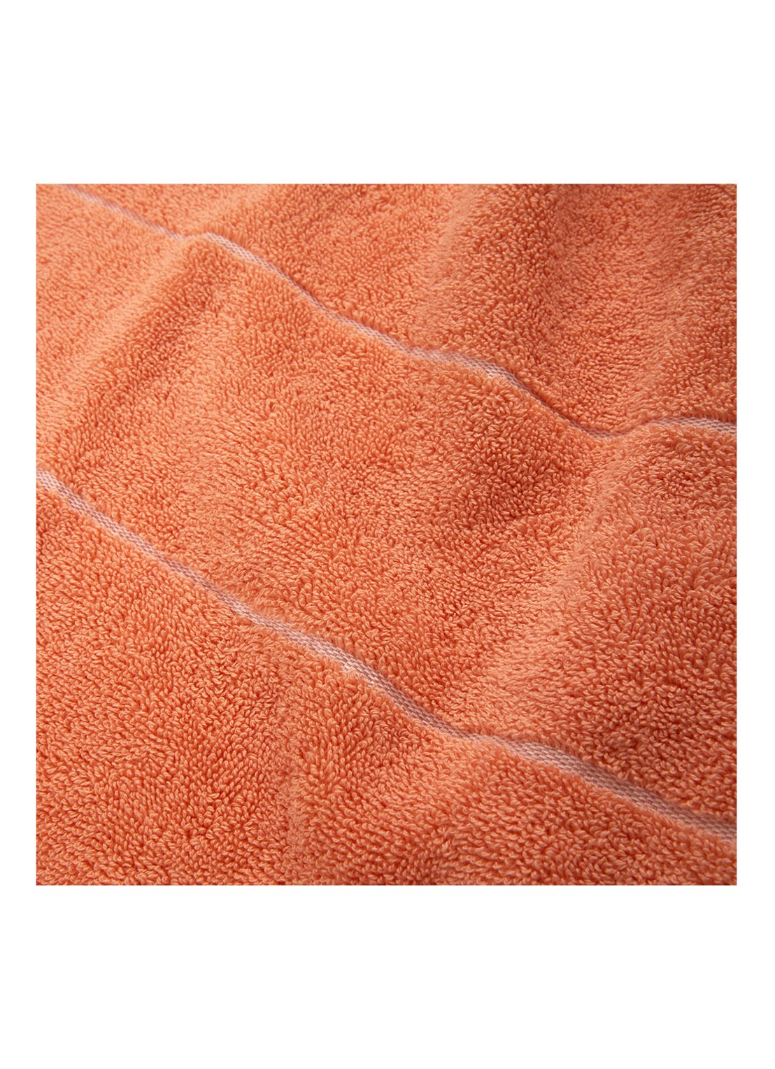BOSS Plain badlaken - 600 gr/m2 - 70 x 140 cm - detail 4 oranje
