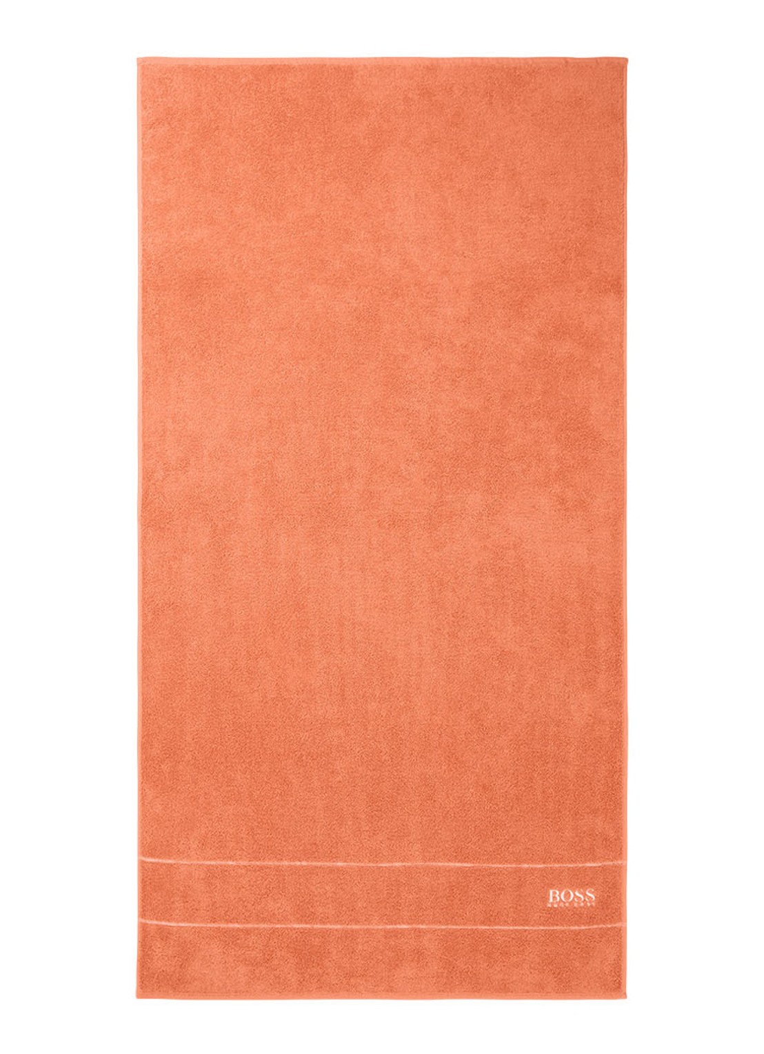BOSS Plain badlaken - 600 gr/m2 - 70 x 140 cm - voorkant oranje